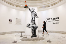 Load image into Gallery viewer, BANKSY x GoMA &#39;Cut and Run&#39; (Set) Authentic Original Show Poster