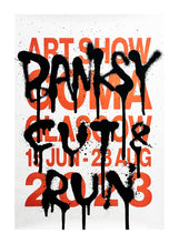 Load image into Gallery viewer, BANKSY x GoMA &#39;Cut and Run&#39; (2023) Authentic Original Show Poster Set - Signari Gallery 