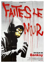 Load image into Gallery viewer, BANKSY &#39;Exit Through the Gift Shop&#39; (2010) RARE Original Movie Poster (French)
