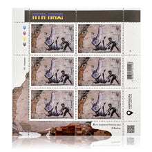 Load image into Gallery viewer, BANKSY &#39;FCK PTN&#39; (2023) Custom Framed Official Ukraine Stamps Set (AP) - Signari Gallery 