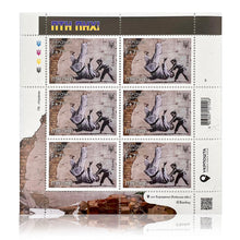 Load image into Gallery viewer, BANKSY &#39;FCK PTN&#39; (2023) Official Ukraine Stamp Set