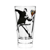 BANKSY x Brandalism 'Flower Thrower' (2018) Glass Tumbler