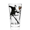 BANKSY x Brandalism 'Flower Thrower' (2018) Glass Tumbler