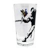 BANKSY x Brandalism 'Flower Thrower' (2018) Glass Tumbler