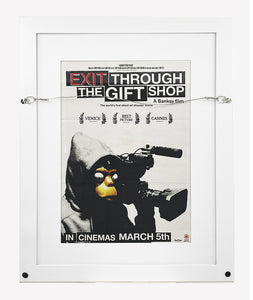 BANKSY 'Forgive Us Our Trespassing' (2010) Rare 2-Sided Framed Original Lithograph