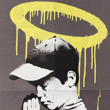 Load image into Gallery viewer, BANKSY &#39;Forgive Us Our Trespassing&#39; (2010) Rare Original 2-Sided Lithograph Poster - Signari Gallery 