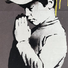 Load image into Gallery viewer, BANKSY &#39;Forgive Us Our Trespassing&#39; (2010) Rare Original 2-Sided Lithograph Poster - Signari Gallery 