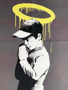 BANKSY 'Forgive Us Our Trespassing' (2010) Lithograph Poster (issues-see description)