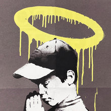 Load image into Gallery viewer, BANKSY &#39;Forgive Us Our Trespassing&#39; (2010) Lithograph Poster (issues-see description)