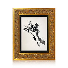 Load image into Gallery viewer, BANKSY &#39;GDP Flower Thrower&#39; (2018) Custom Framed Rare Screen Print