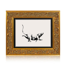 Load image into Gallery viewer, BANKSY &#39;GDP Rat&#39; (2018) Custom Framed Rare Screen Print