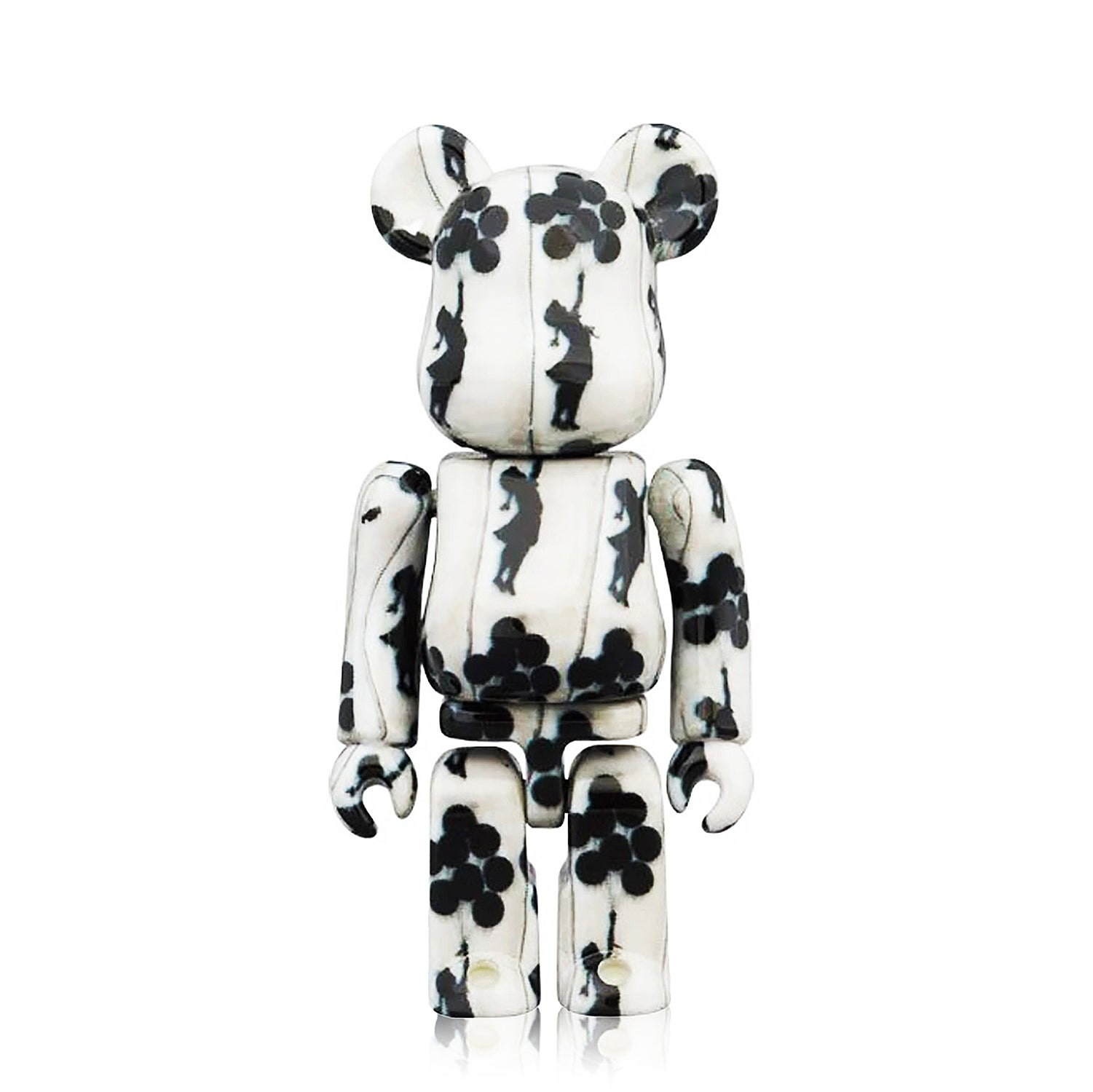 BANKSY (after) x Be@rbrick 'Flying Balloon Girl' Art Figure Set