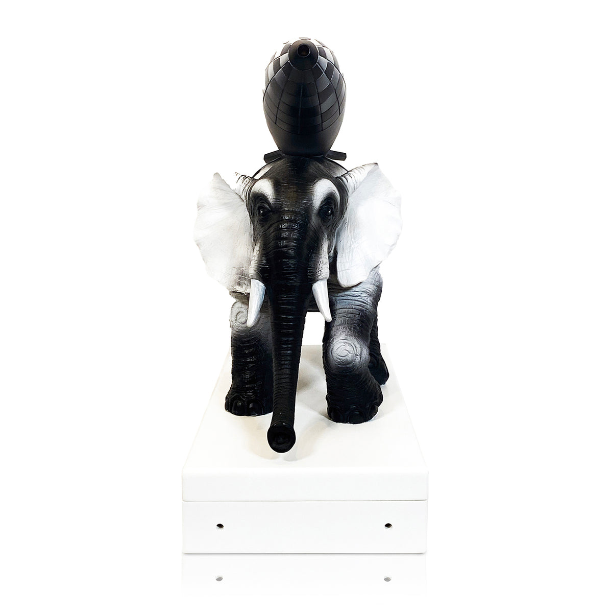 Bankey Objects BANKSY 'Heavy Weaponry' (2018) Ceramic Art Figure/Incense Burner ...