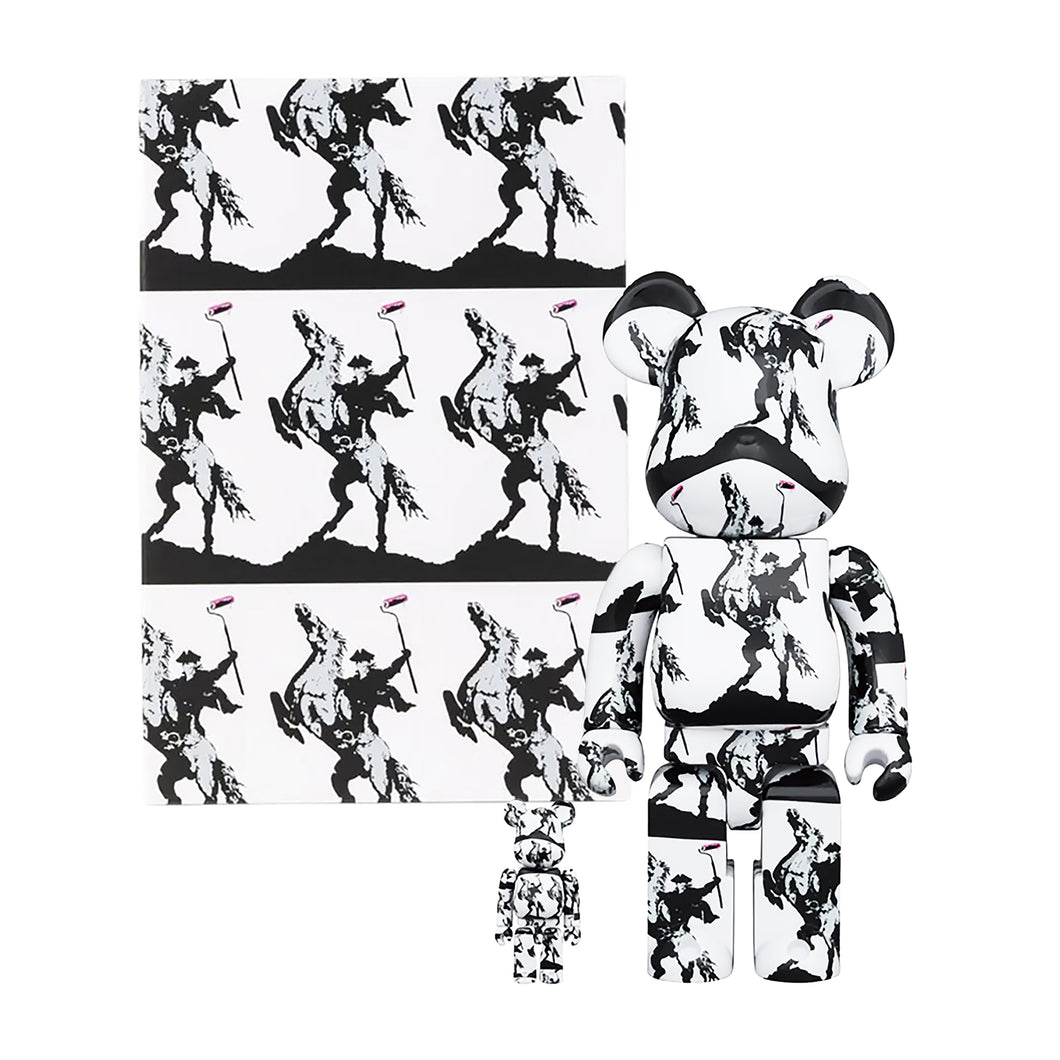 BANKSY x Be@rbrick 'Highwayman' (2022) Designer Art Figure Set