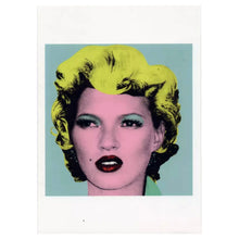Load image into Gallery viewer, BANKSY &#39;Kate Moss&#39; (2005) Framed Original Crude Oils Invite Postcard - Signari Gallery 
