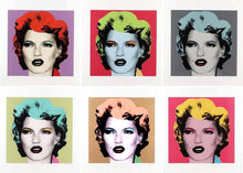 Load image into Gallery viewer, BANKSY (after) &#39;Kate Moss&#39; (2006) REPRODUCTION Screen Print