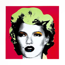 Load image into Gallery viewer, BANKSY (after) &#39;Kate Moss&#39; (2006) REPRODUCTION Screen Print