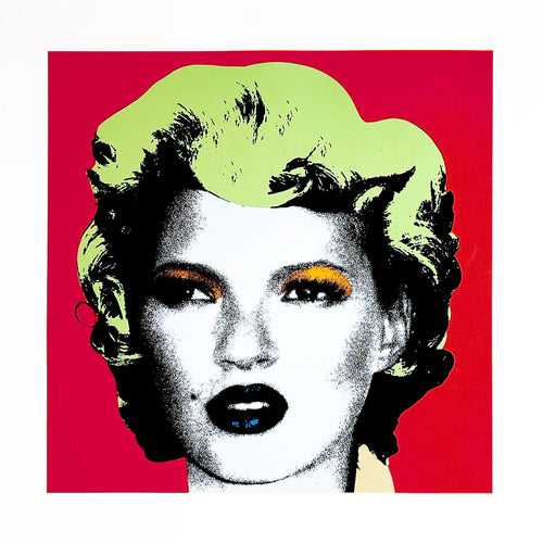 BANKSY (after) 'Kate Moss' (2006) REPRODUCTION Screen Print