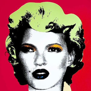 BANKSY (after) 'Kate Moss' (2006) REPRODUCTION Screen Print