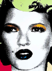 BANKSY (after) 'Kate Moss' (2006) REPRODUCTION Screen Print