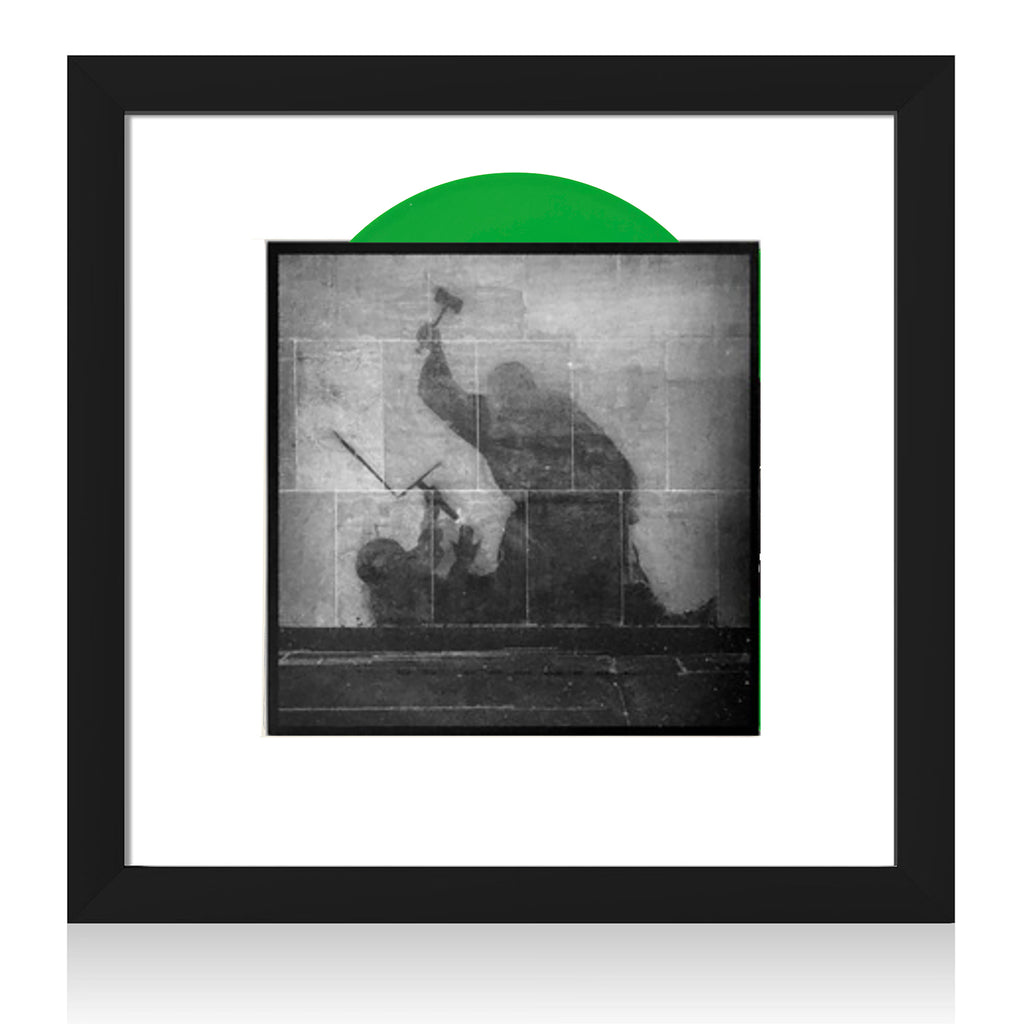 BANKSY x KNEECAP 'No Comment' (2026) Framed Original 7in. Vinyl (green) Single
