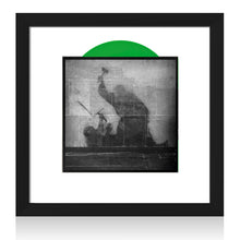 Load image into Gallery viewer, BANKSY x KNEECAP 'No Comment' (2026) Framed Original 7in. Vinyl (green) Single