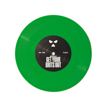 Load image into Gallery viewer, BANKSY x KNEECAP 'No Comment' (2026) Framed Original 7in. Vinyl (green) Single