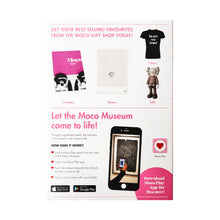 Load image into Gallery viewer, BANKSY x MOCO &#39;Laugh Now&#39; (2020) Exhibit Pamphlet Set +  Mylar Heart Balloon