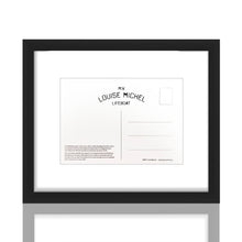 Load image into Gallery viewer, BANKSY 'M.V. Louise Michel Lifeboat' (2023) Framed Authentic Postcard