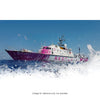 BANKSY 'M.V. Louise Michel Lifeboat' (2023) Framed Authentic Postcard
