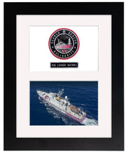Load image into Gallery viewer, BANKSY 'M.V. Louise Michel' (2023) Framed Artist-Designed Patch Set