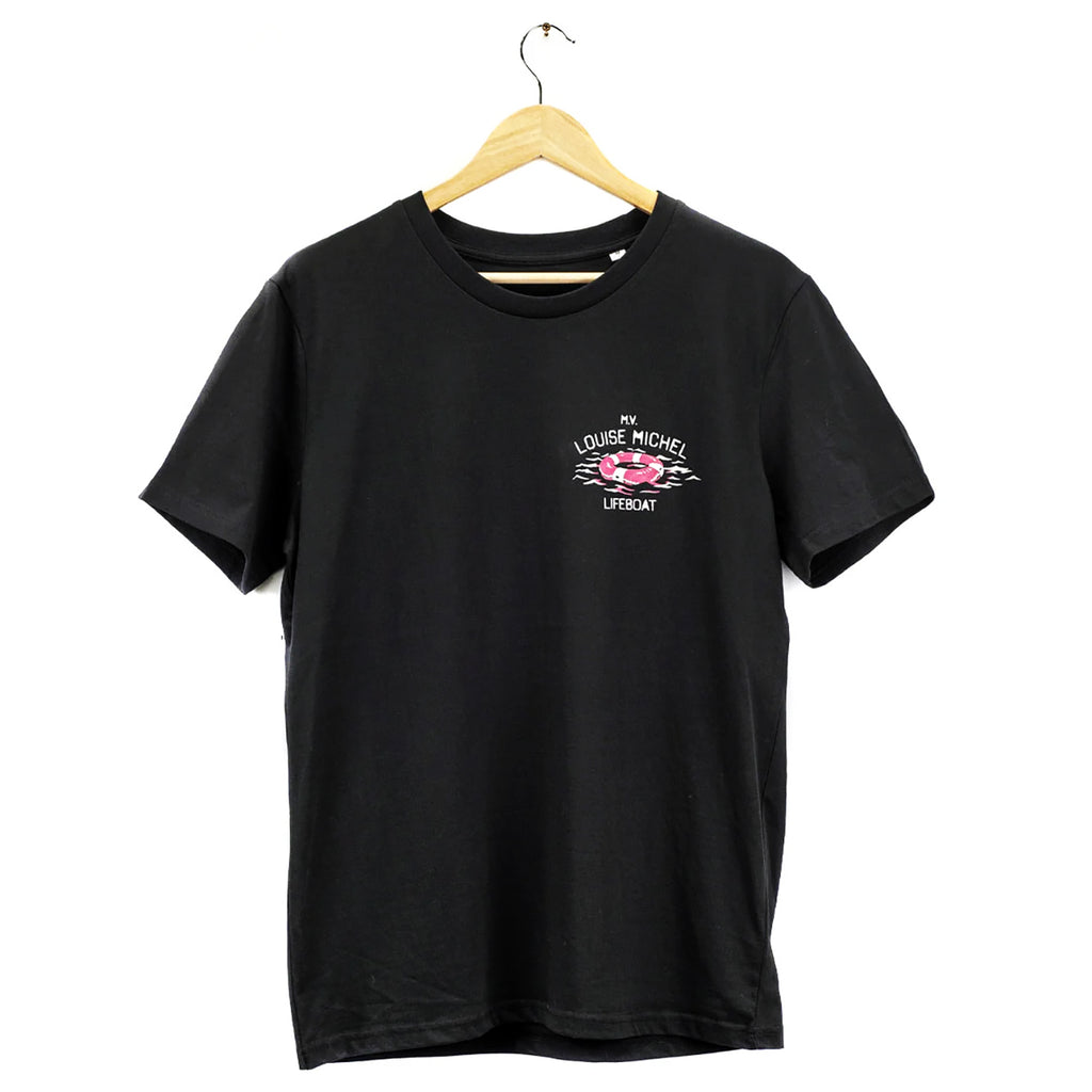BANKSY 'M.V. Louise Michel Lifeboat' (2023) Official T-Shirt (Adult-Unisex)