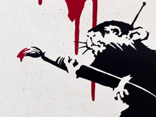 Load image into Gallery viewer, BANKSY (after) &#39;Love Rat&#39; (2004) Framed Offset Lithograph Poster - Signari Gallery 