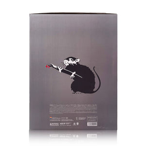 BANKSY x Brandalism 'Love Rat' (black) Polystone Sculpture - Signari Gallery 