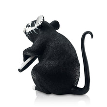 Load image into Gallery viewer, BANKSY x Brandalism &#39;Love Rat&#39; (black) Polystone Sculpture - Signari Gallery 