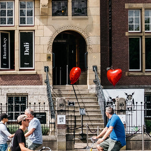 BANKSY x MOCO 'Heart' (2020) Original Heart-Shaped Museum Show Mylar Balloon
