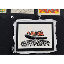 Load image into Gallery viewer, BANKSY &#39;Migrant Boat&#39; (2025) Rare Original Screen Print - Signari Gallery 