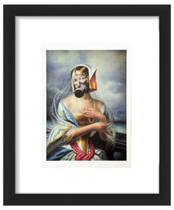 BANKSY 'Modified Oil Painting #14' (2005) Framed Original 