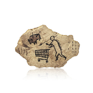 BANKSY 'Peckham Rock' (2018) Authentic Original Replica Postcard - Signari Gallery 