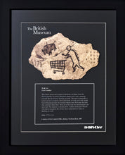 Load image into Gallery viewer, BANKSY &#39;Peckham Rock&#39; (2018) Custom Framed Authentic Wooden Postcard