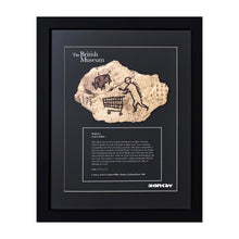 Load image into Gallery viewer, BANKSY &#39;Peckham Rock&#39; (2018) Custom Framed Authentic Wooden Postcard