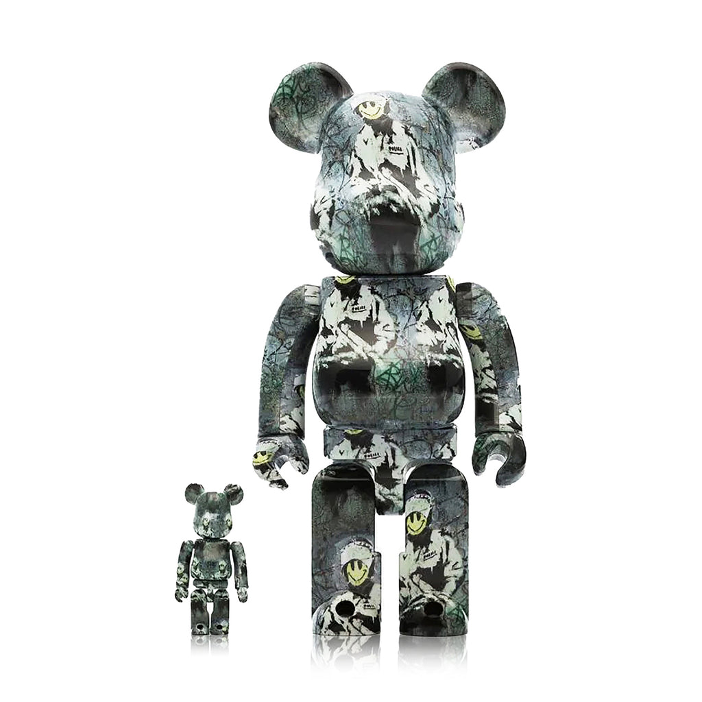 BANKSY x Be@rbrick 'Riot Cop' (2022) Designer Art Figure Set - Signari Gallery 