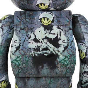 BANKSY x Be@rbrick 'Riot Cop' (2022) Designer Art Figure Set