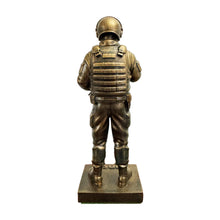 Load image into Gallery viewer, BANKSY 'Riot Cop' (2024) Full-Length Vinyl Figure Sculpture (after) - Signari Gallery 