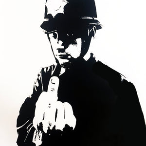 BANKSY 'The Mystery of Banksy: Rude Copper' (2023) Offset Lithograph Poster - Signari Gallery 