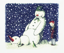 Load image into Gallery viewer, BANKSY &#39;Santa&#39;s Ghetto: Rude Snowman&#39; (2003) Rare Original Christmas Card