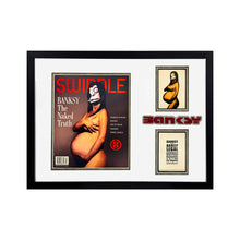 Load image into Gallery viewer, BANKSY &#39;The Naked Truth&#39; (2006) Custom Framed Original Magazine