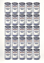 Load image into Gallery viewer, BANKSY 'Tesco Soup Cans' (2006-2017) Rare Offset Lithograph Poster