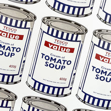Load image into Gallery viewer, BANKSY &#39;Tesco Soup Cans&#39; (2006-2017) Rare Offset Lithograph Poster