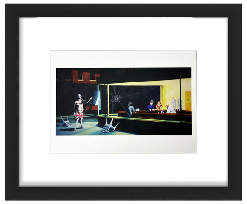 BANKSY 'Are You Using this Chair' (2005) Framed Original 